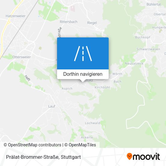 Prälat-Brommer-Straße Karte