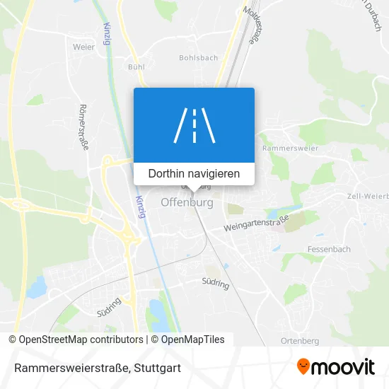 Rammersweierstraße Karte