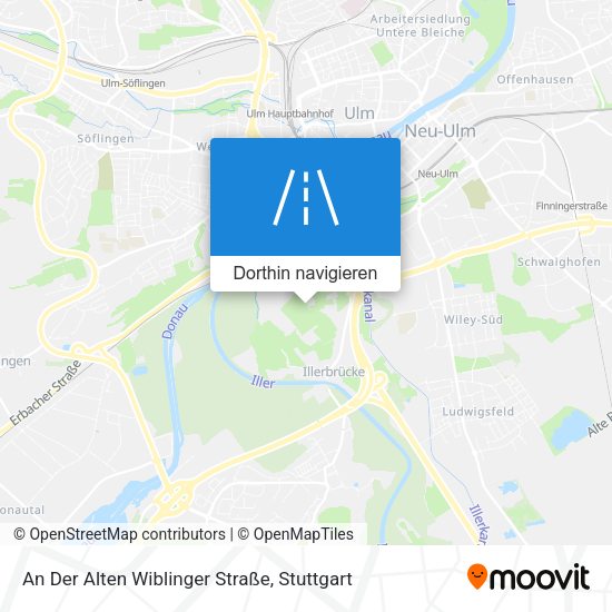 An Der Alten Wiblinger Straße Karte