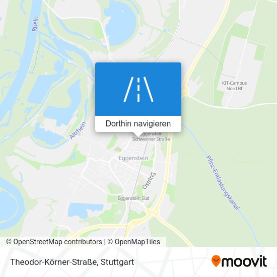 Theodor-Körner-Straße Karte