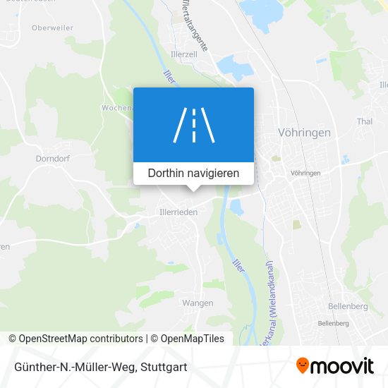 Günther-N.-Müller-Weg Karte