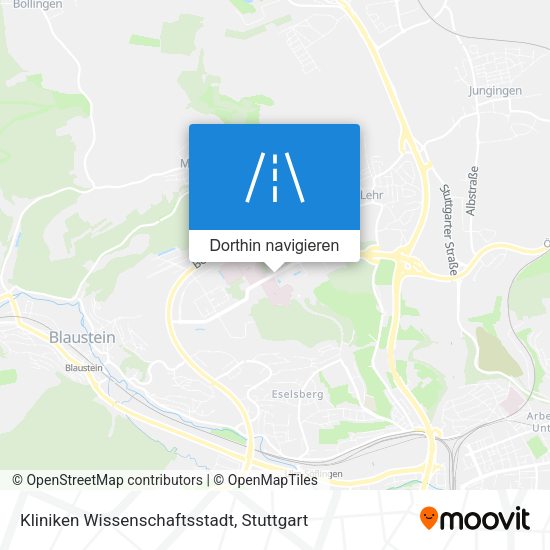 Kliniken Wissenschaftsstadt Karte