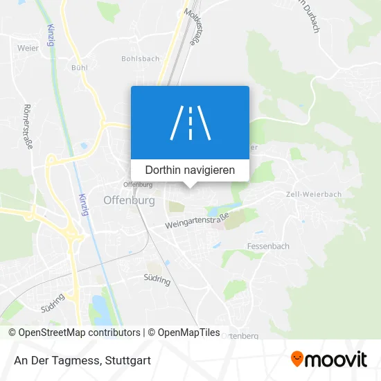 An Der Tagmess Karte