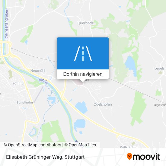 Elisabeth-Grüninger-Weg Karte