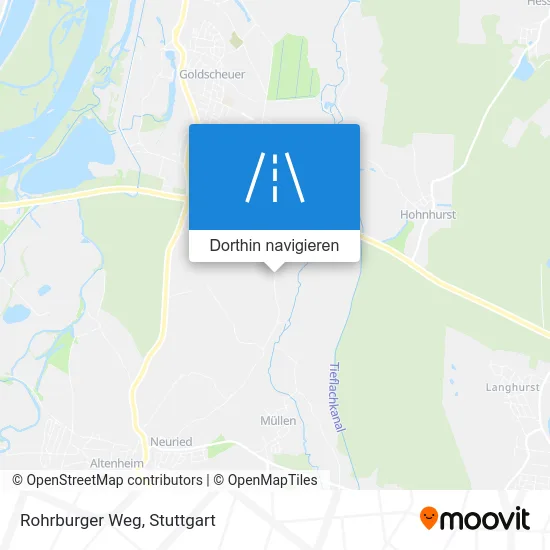 Rohrburger Weg Karte