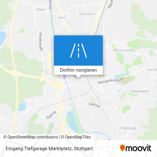 Eingang Tiefgarage Marktplatz Karte