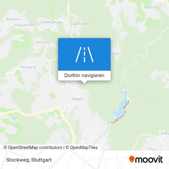 Stockweg Karte