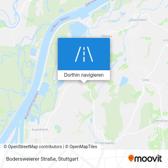 Bodersweierer Straße Karte