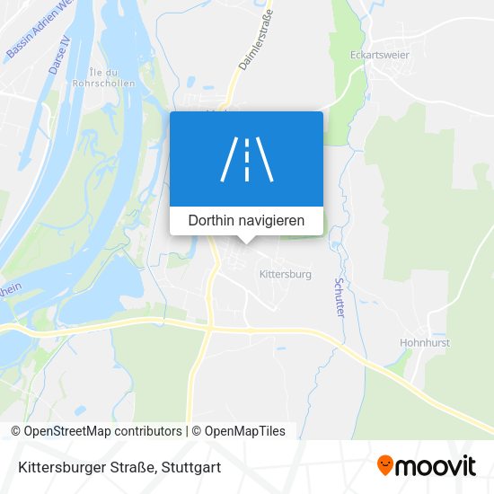 Kittersburger Straße Karte
