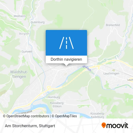 Am Storchenturm Karte