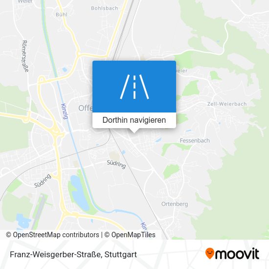 Franz-Weisgerber-Straße Karte