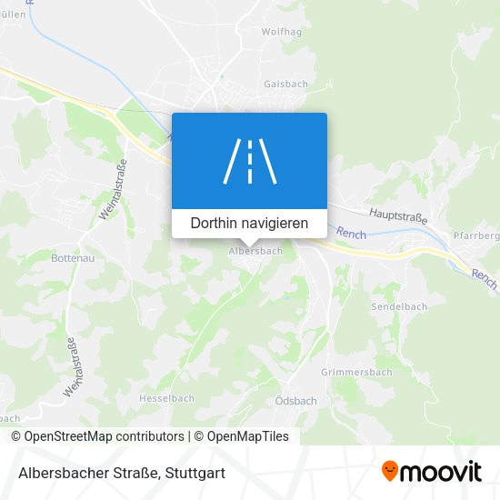 Albersbacher Straße Karte