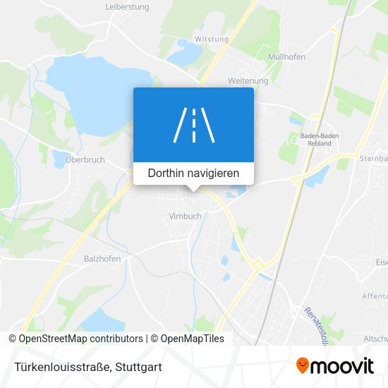 Türkenlouisstraße Karte