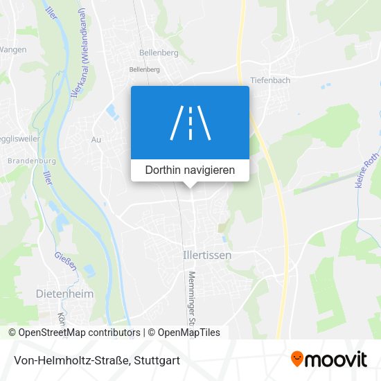 Von-Helmholtz-Straße Karte
