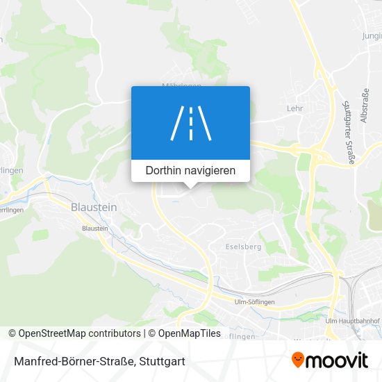 Manfred-Börner-Straße Karte