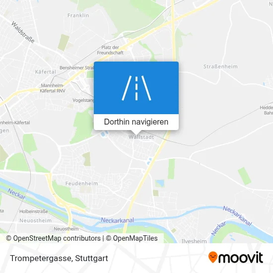 Trompetergasse Karte