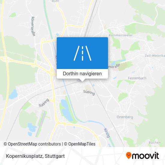 Kopernikusplatz Karte