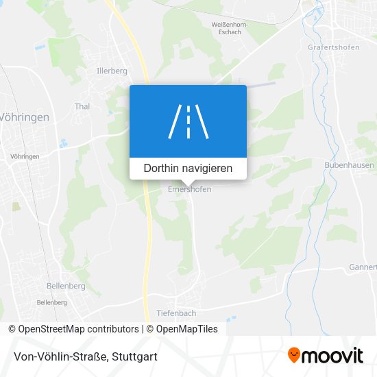Von-Vöhlin-Straße Karte