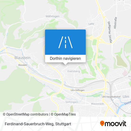 Ferdinand-Sauerbruch-Weg Karte
