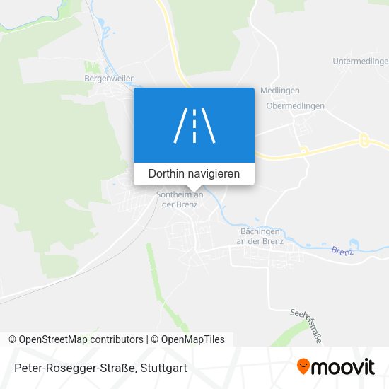 Peter-Rosegger-Straße Karte