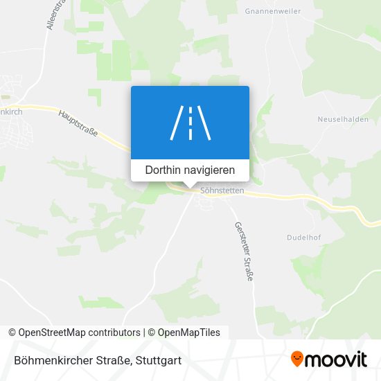 Böhmenkircher Straße Karte