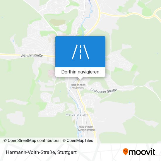 Hermann-Voith-Straße Karte