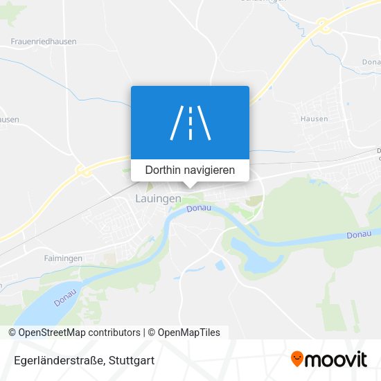 Egerländerstraße Karte