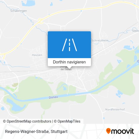 Regens-Wagner-Straße Karte
