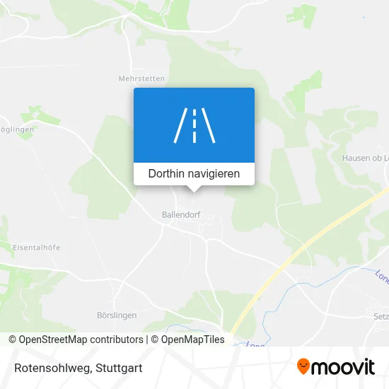 Rotensohlweg Karte