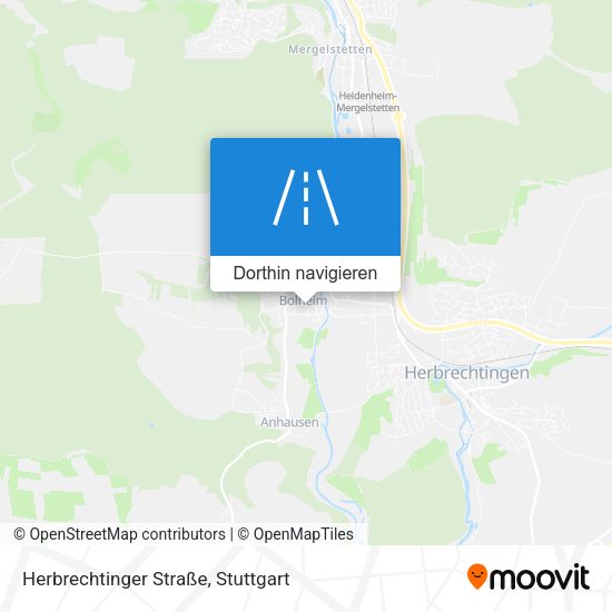 Herbrechtinger Straße Karte