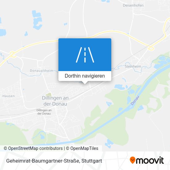 Geheimrat-Baumgartner-Straße Karte