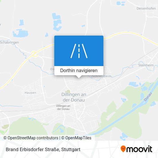 Brand Erbisdorfer Straße Karte