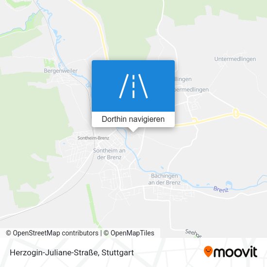 Herzogin-Juliane-Straße Karte