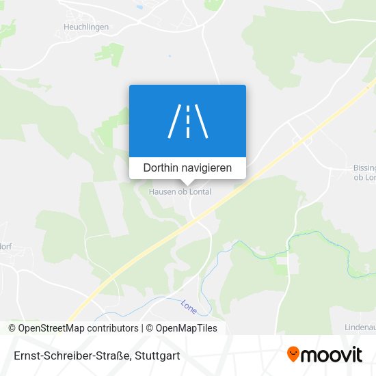 Ernst-Schreiber-Straße Karte