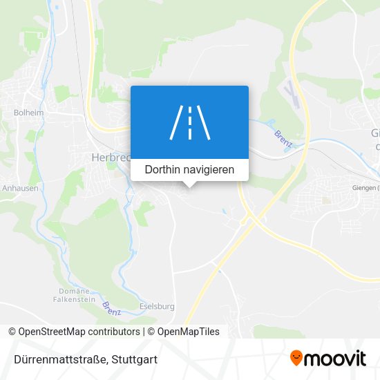 Dürrenmattstraße Karte