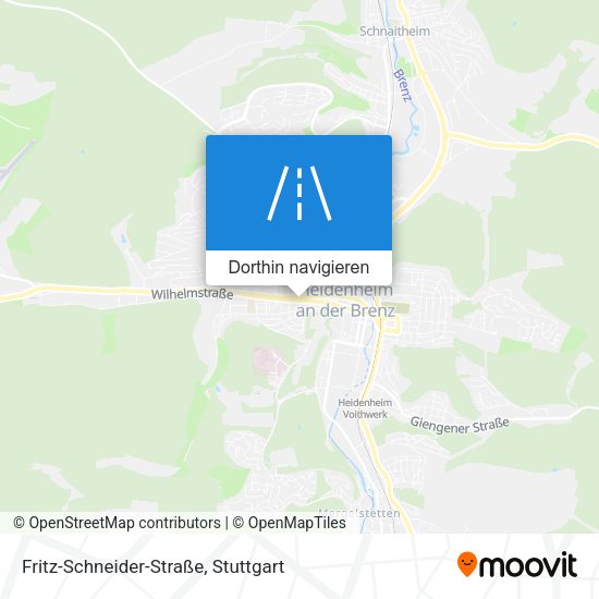 Fritz-Schneider-Straße Karte
