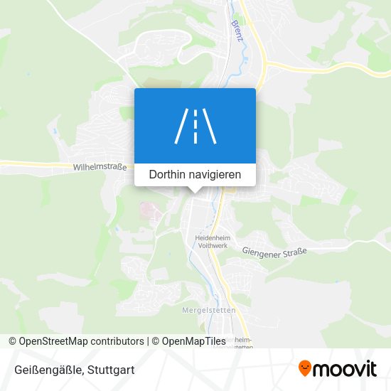 Geißengäßle Karte