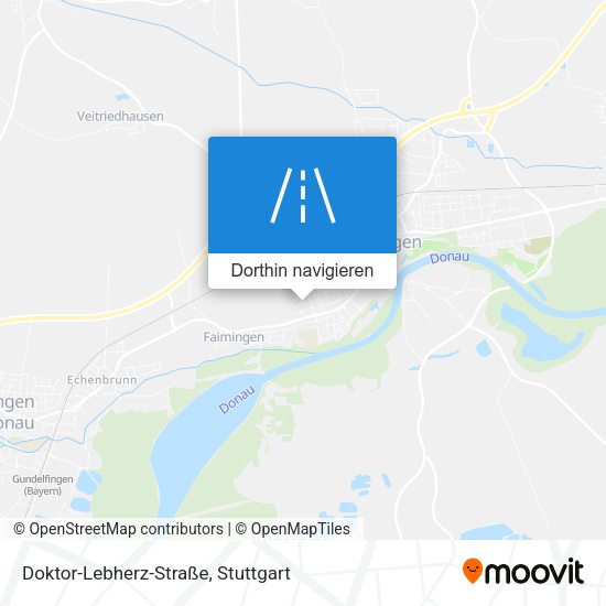 Doktor-Lebherz-Straße Karte