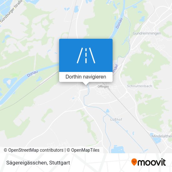 Sägereigässchen Karte