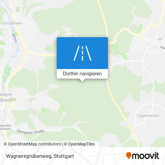 Wagnersgrubenweg Karte