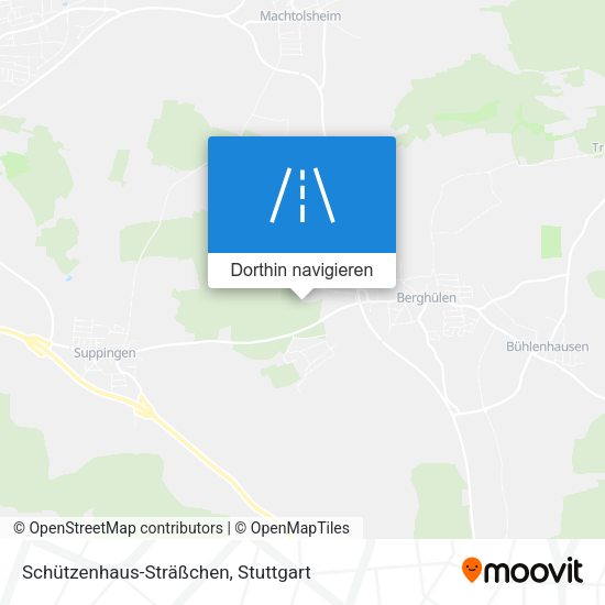Schützenhaus-Sträßchen Karte
