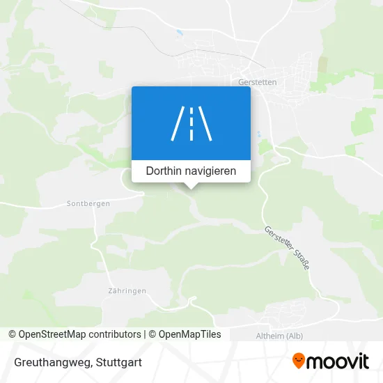 Greuthangweg Karte