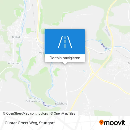 Günter-Grass-Weg Karte