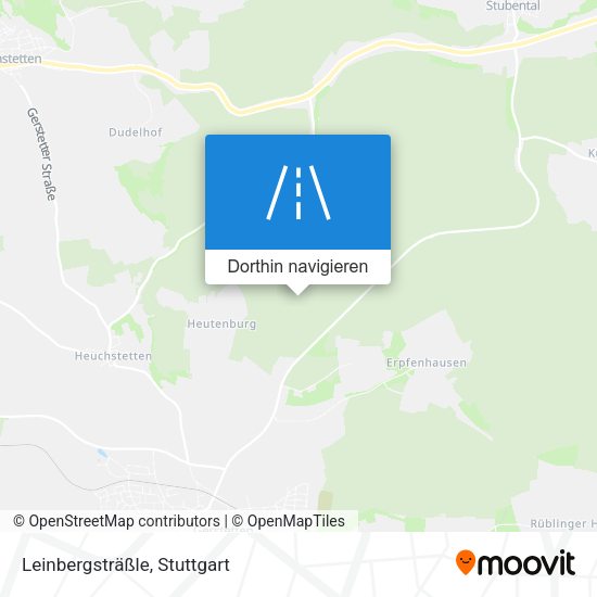 Leinbergsträßle Karte