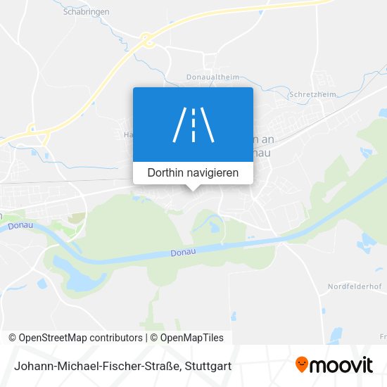 Johann-Michael-Fischer-Straße Karte