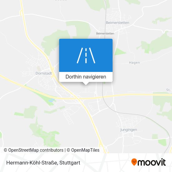 Hermann-Köhl-Straße Karte