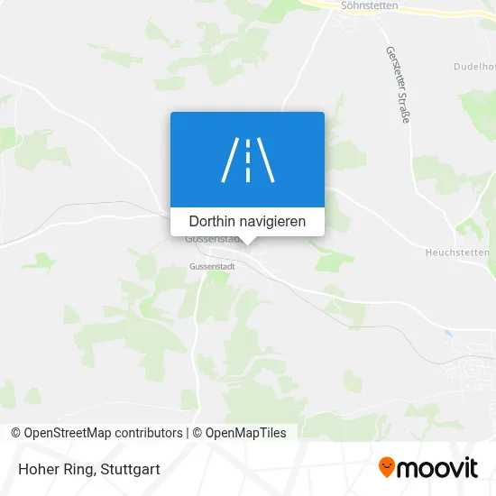 Hoher Ring Karte