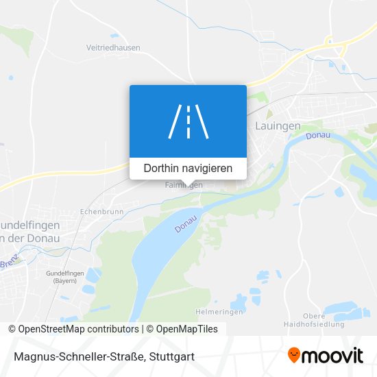Magnus-Schneller-Straße Karte