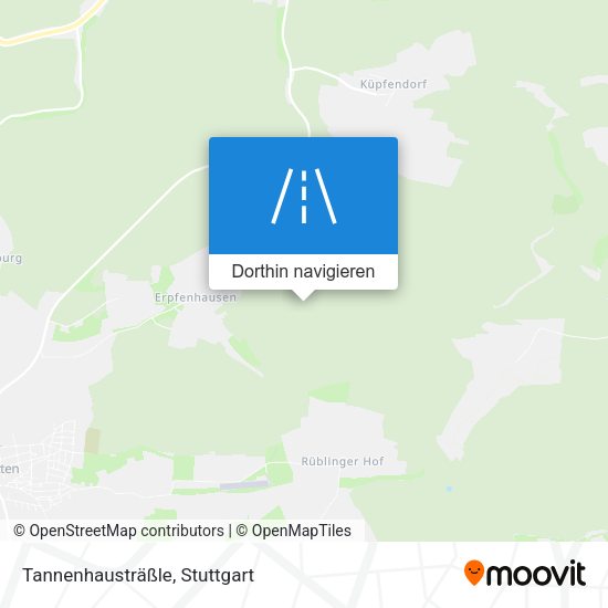 Tannenhausträßle Karte
