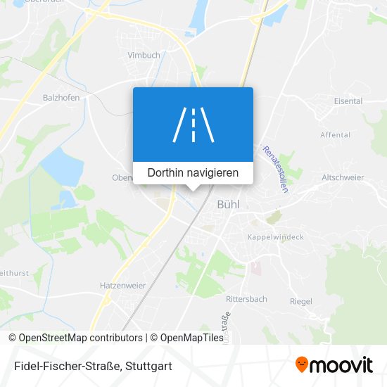 Fidel-Fischer-Straße Karte